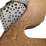 Steve Madden NWTs NIB Saffron Leather Lining Wedge Gold Platform Sandals size 9 Photo 12