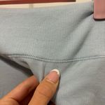 Free People Hot Shot Light Blue Biker Shorts Photo 5