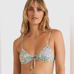 Billabong NWT  Summerside Ella Bra Bikini Top - Salt Crystal - S Photo 1