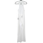 Lulus White Open Back Sleeveless Jumpsuit NWT Size Large White Cocktail Jumpsuit Photo 3
