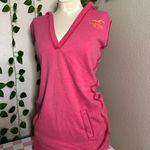 Hollister Vintage Women’s Pink Holister True Y2K Hoodie Top Size Medium RARE Photo 1