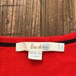 Boden Noelle Knitted Dress 6 Red 100% Wool Ruffle Long Sleeve Fit Flare Classic Photo 4