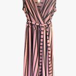Torrid Spliced Striped Jumpsuit Size 2x Photo 0