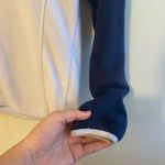 Columbia  Navy and Baby Blue Fleece Pullover Size Small Photo 3