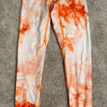 Balance Athletica  Orange Tie Dye Leggings‎ Photo 0