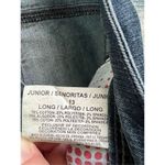 Glo High Rise Flare Leg Jeans Junior's Size 13 Long Blue Photo 3