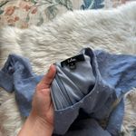 LULU’S Much Love Light Blue Swiss Dott Long Sleeve Tie Photo 7