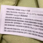 Hollister Women's Green Short Puff Sleeve Deep V Neck Tie Hem Crop Top Size S Photo 3