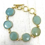 Sterling Silver  bracelets, 18K gold overlay and semiprecious stones Photo 11