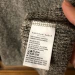American Eagle American‎ Eagle Plush v neck sweater shirt grey size medium Photo 3