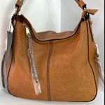 Realer Faux Brown Leather with Tassel Hobo Bags Photo 7