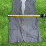 Fabindia Grey and Black 100% linen Waistcoats Photo 4