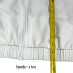 Lucky in Love White Windbreaker Jacket Lightweight Athletic Tennis Golf S/M Photo 7