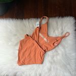 WET Textured One Piece Swimsuit NWT Terracotta Orange Size 4 Photo 2