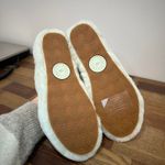 UGG Womens Oh Yeah Slippers 8‎ New in Box Baby Blue Fuzzy Soft Sling Back RMN Photo 6