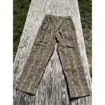 VINTAGE Fundamental Things Pants Women 14 Brown‎ High Rise Snake Skin Fall Brown Photo 9