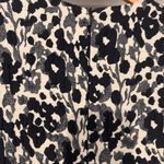 Black Halo  White and Blue Sheath Dress Photo 4