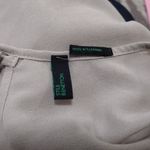 United Colors Of Benetton Stile Benetton ruffled layered neutral top Photo 3