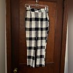Free People  Clear Skies Buffalo Plaid Pants Size XS Photo 2