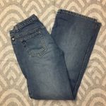 Arizona Jeans ARIZONA JEAN CO. Vintage Flare Leg Blue Denim Jeans, Juniors 3 Average Y2K Photo 1