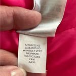 Gap  Warmest Vest Hot Pink Puffer Vest Sz M Photo 6