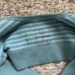 Lucky Brand  Teal Striped Sports Bra Size XL Photo 4