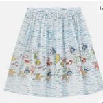 Cath Kidston Ocean Fish Full Skirt White Size 4 Photo 2