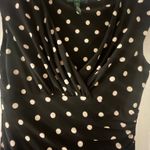 Ralph Lauren Black and White Polka Dot Sheath Dress Photo 1