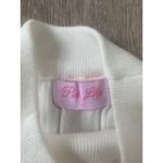 Pink Lily NWOT  White Sweater Tank Size‎ Small Photo 2