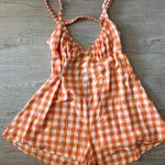 Princess Polly Gingham Romper Photo 0