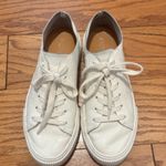Crown Vintage Platform Shoes White Size 7.5 Photo 2