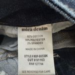Mica Los Angeles Mini Flared Jeans Blue Size 24 Photo 6
