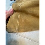 Dooney & Bourke  Small East West Slouch Suede Shoulder Bag Camel Brown Photo 5