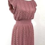 American Rag Short Cap Sleeve Scoop Neck  Dress Size Large Photo 4