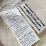 J.Crew NWT Short-sleeve Cashmere T-shirt in Snow Ivory Sweater XL Photo 3