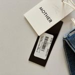 New MOTHER Stunner Ankle Fray Jeans Good Girls Do Dark Wash Denim Size 26 Blue Photo 4