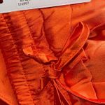 Boutique Orange Tiered Skort Satin Photo 7