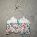 American Eagle  Halter Cami Floral Top Size Small Photo 1