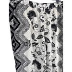 Anthropologie ett:twa Glencairn Cropped Wide-Leg Trousers Black & White Size XL Photo 4