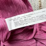 ZARA  Pink Pleated Long Side Slits Sleeveless Tunic Top Women’s Size Medium NWT Photo 9