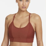 Nike Yoga Dri-FIT Indy Women’s Light-Support Padded Longline Sports Bra Size Med Photo 0