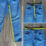 American Eagle  Stretch Mom Jeans Classic Blue High Rise Tapered Ankle Length 0 Photo 13