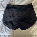 Lululemon  Black High-Rise Speed Up Shorts Photo 1