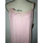 NWT New Josie Natori XL Modal Lace Womens Night Gown Designer Pink Rose Short Photo 8
