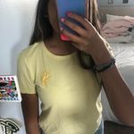 PacSun Yellow Baby Tee Photo 1