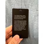 Chaser Anthropologie  Vintage Wash Linen Cap Sleeve Top - Blue XS Photo 2