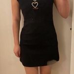 Maje black mini dress. S Photo 1