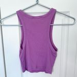 ZARA Like New  Women's Purple Tank Top Wife Beater MEDIUM Photo 2