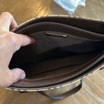 Burberry Haymarket check canvas tote/leather trim Photo 11