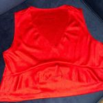 Urban Outfitters Red Ruffle Top  Photo 0